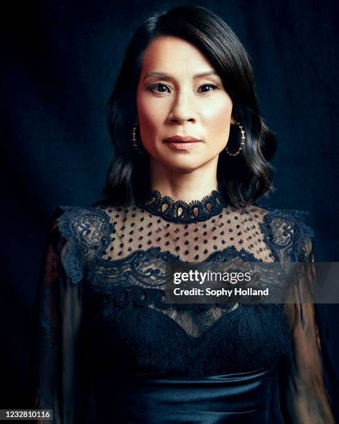 Lucy Liu as Simone Grove in the Paramount+ series Why Women Kill